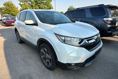 Platinum White Pearl 2019 Honda CR-V EX-L
