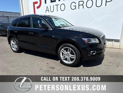 Brilliant Black 2015 Audi Q5 3.0T Premium Plus