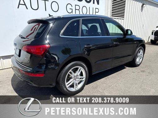 Brilliant Black 2015 Audi Q5 3.0T Premium Plus