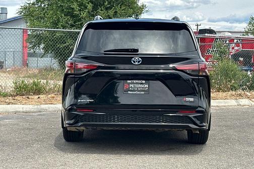 Midnight Black Metallic 2025 Toyota Sienna XSE 7 Passenger