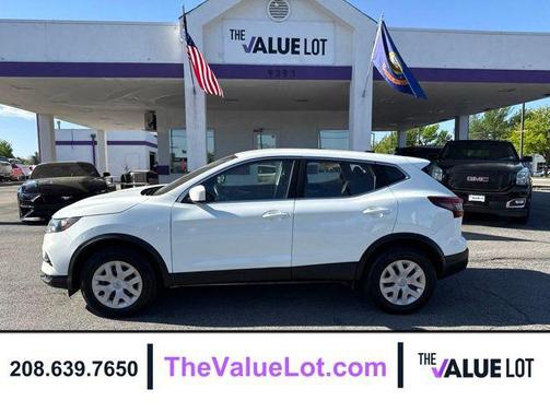 Glacier White 2020 Nissan Rogue Sport S