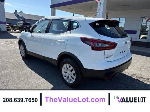 Glacier White 2020 Nissan Rogue Sport S