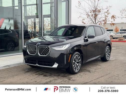 Black Sapphire Metallic 2026 BMW X3 30 xDrive
