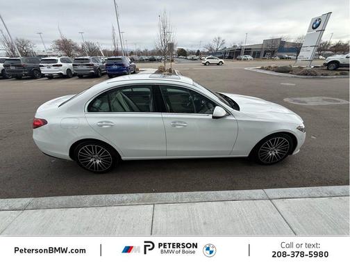Polar White 2025 Mercedes-Benz C-Class C 300 4MATIC