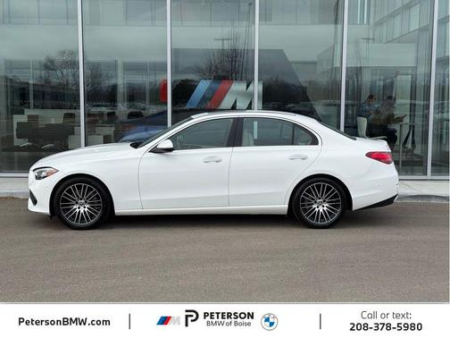 Polar White 2025 Mercedes-Benz C-Class C 300 4MATIC