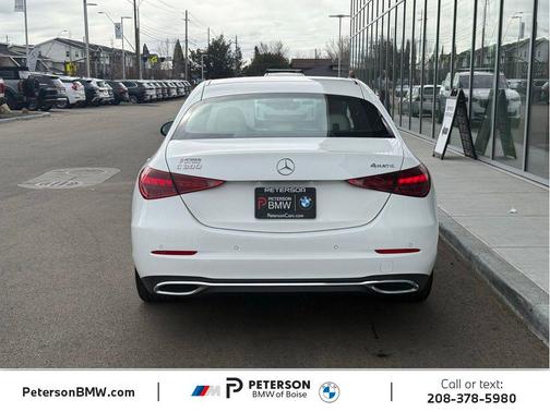 Polar White 2025 Mercedes-Benz C-Class C 300 4MATIC