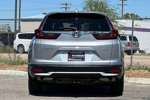 Lunar Silver Metallic 2021 Honda CR-V AWD EX-L