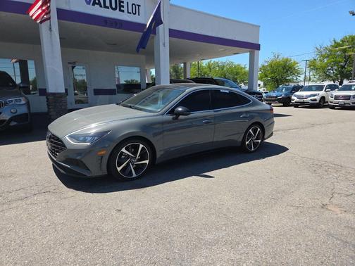 Hampton Gray 2022 Hyundai SONATA SEL Plus