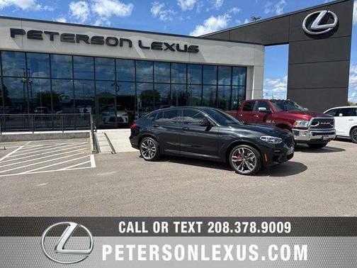 Black Sapphire Metallic 2021 BMW X4 M40i