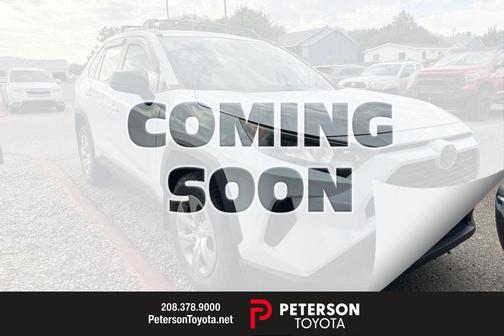Super White 2019 Toyota RAV4 LE