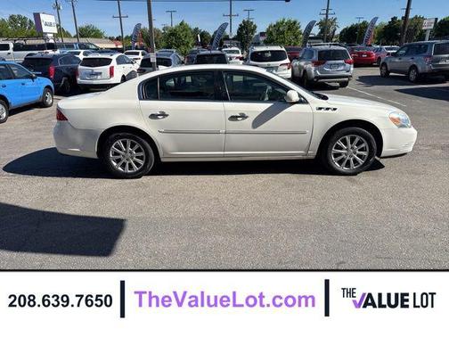 White Opal 2009 Buick Lucerne CXL