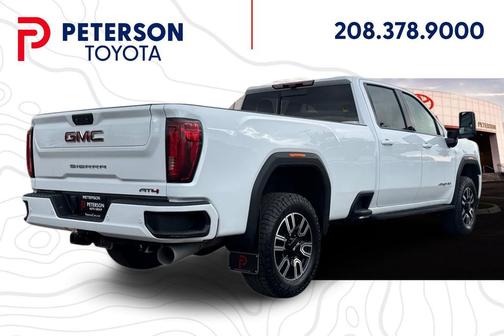 Summit White 2023 GMC Sierra 3500 AT4