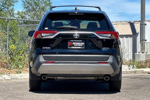 Midnight Black Metallic 2025 Toyota RAV4 Hybrid Limited