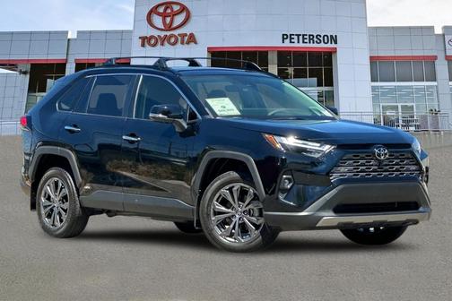 Midnight Black Metallic 2025 Toyota RAV4 Hybrid Limited