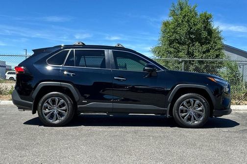 Midnight Black Metallic 2025 Toyota RAV4 Hybrid Limited