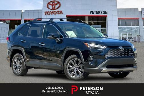 Midnight Black Metallic 2025 Toyota RAV4 Hybrid Limited