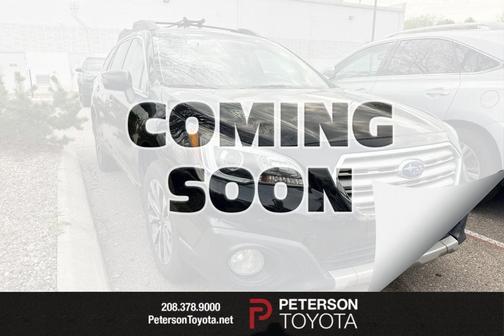 Crystal Black Silica 2017 Subaru Outback 2.5i Limited