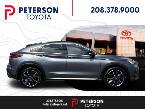 Graphite Shadow 2025 INFINITI QX55 LUXE