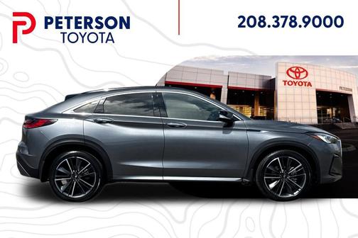 Graphite Shadow 2025 INFINITI QX55 LUXE