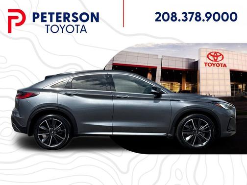 Graphite Shadow 2025 INFINITI QX55 LUXE