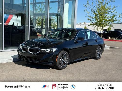 Jet Black 2025 BMW 330 xDrive