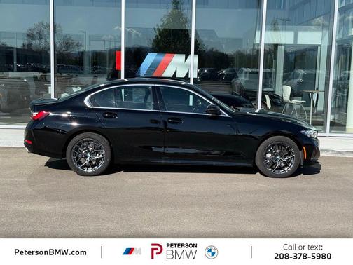 Jet Black 2025 BMW 330 xDrive