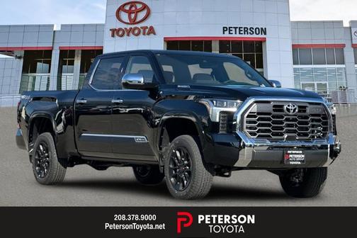 Midnight Black Metallic 2026 Toyota Tundra Hybrid 1794 Edition