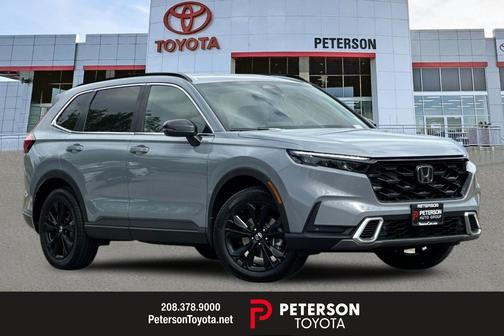 Urban Gray Pearl 2025 Honda CR-V Hybrid Sport Touring AWD