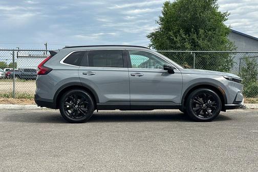 Urban Gray Pearl 2025 Honda CR-V Hybrid Sport Touring AWD