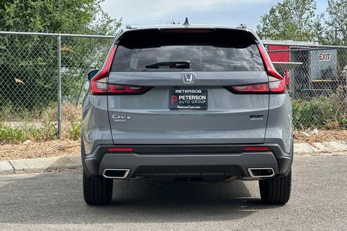 Urban Gray Pearl 2025 Honda CR-V Hybrid Sport Touring AWD