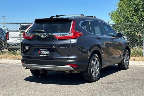 Modern Steel Metallic 2018 Honda CR-V EX-L