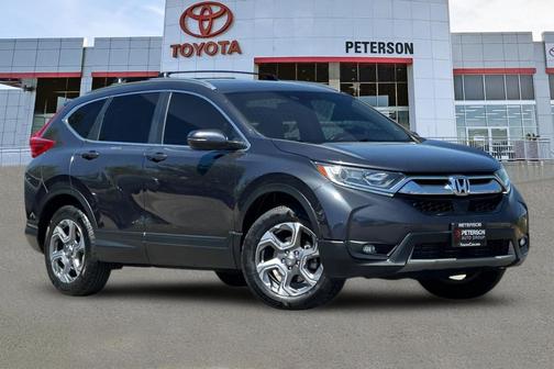 Modern Steel Metallic 2018 Honda CR-V EX-L