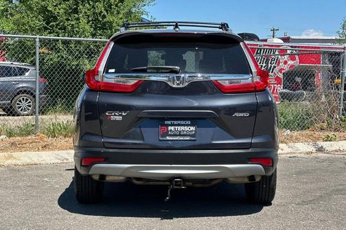Modern Steel Metallic 2018 Honda CR-V EX-L
