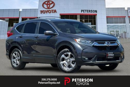 Modern Steel Metallic 2018 Honda CR-V EX-L