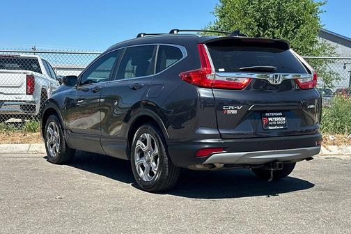 Modern Steel Metallic 2018 Honda CR-V EX-L