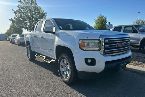 Summit White 2015 GMC Canyon SLE