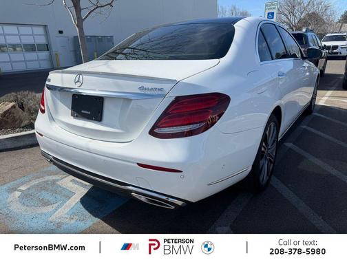 designo Diamond White Metallic 2019 Mercedes-Benz E-Class 4MATIC