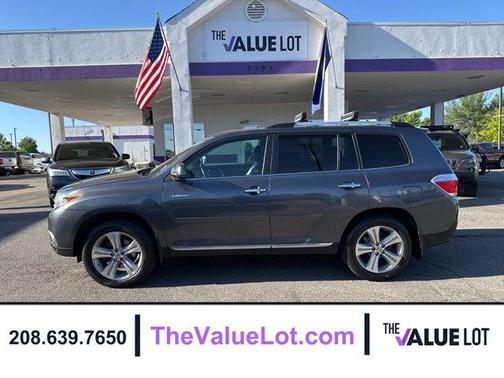 Magnetic Gray Metallic 2012 Toyota Highlander Limited