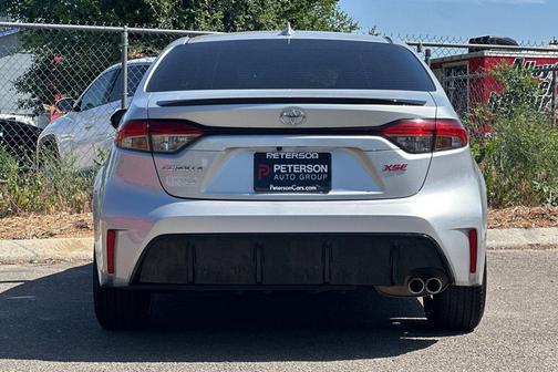 Classic Silver Metallic 2024 Toyota Corolla XSE
