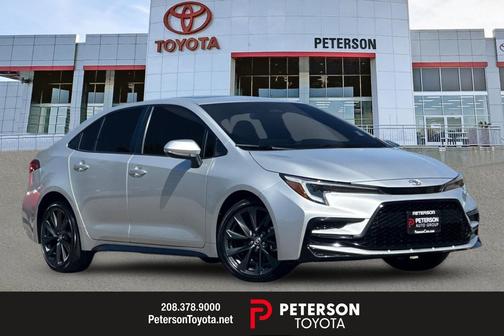 Classic Silver Metallic 2024 Toyota Corolla XSE