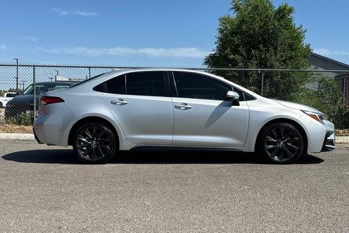 Classic Silver Metallic 2024 Toyota Corolla XSE