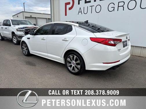 Snow White Pearl 2013 Kia Optima SX