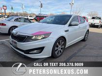 Snow White Pearl 2013 Kia Optima SX