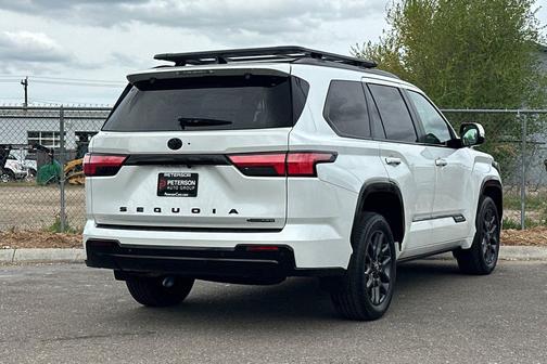 Wind Chill Pearl 2025 Toyota Sequoia Platinum