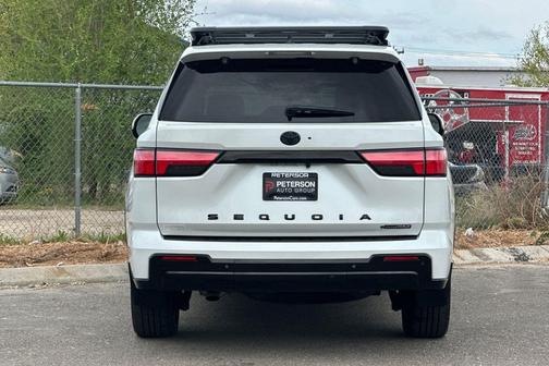 Wind Chill Pearl 2025 Toyota Sequoia Platinum