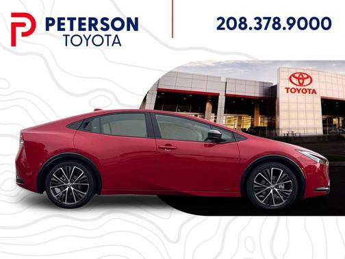 Supersonic Red 2024 Toyota Prius XLE