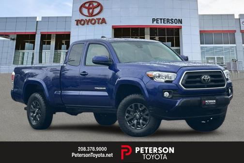 Blue Crush Metallic 2022 Toyota Tacoma SR5 Truck