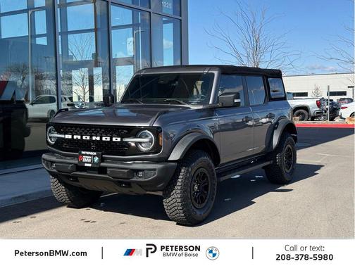 Carbonized Gray Metallic 2022 Ford Bronco Wildtrak