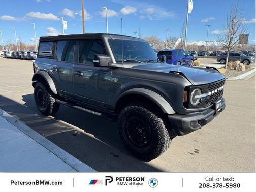 Carbonized Gray Metallic 2022 Ford Bronco Wildtrak