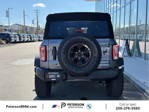 Carbonized Gray Metallic 2022 Ford Bronco Wildtrak